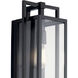 Goson 1 Light 20 inch Black Outdoor Wall Mount, Large