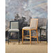Santos 44 inch Sea Sand and Satin Brass and Liller Malt Bar Stool