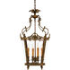 Jonathan 4 Light 18.5 inch Oxide Brass Foyer Pendant Ceiling Light