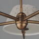 Dunbridge 5 Light 42 inch Weathered Brass Chandelier Ceiling Light