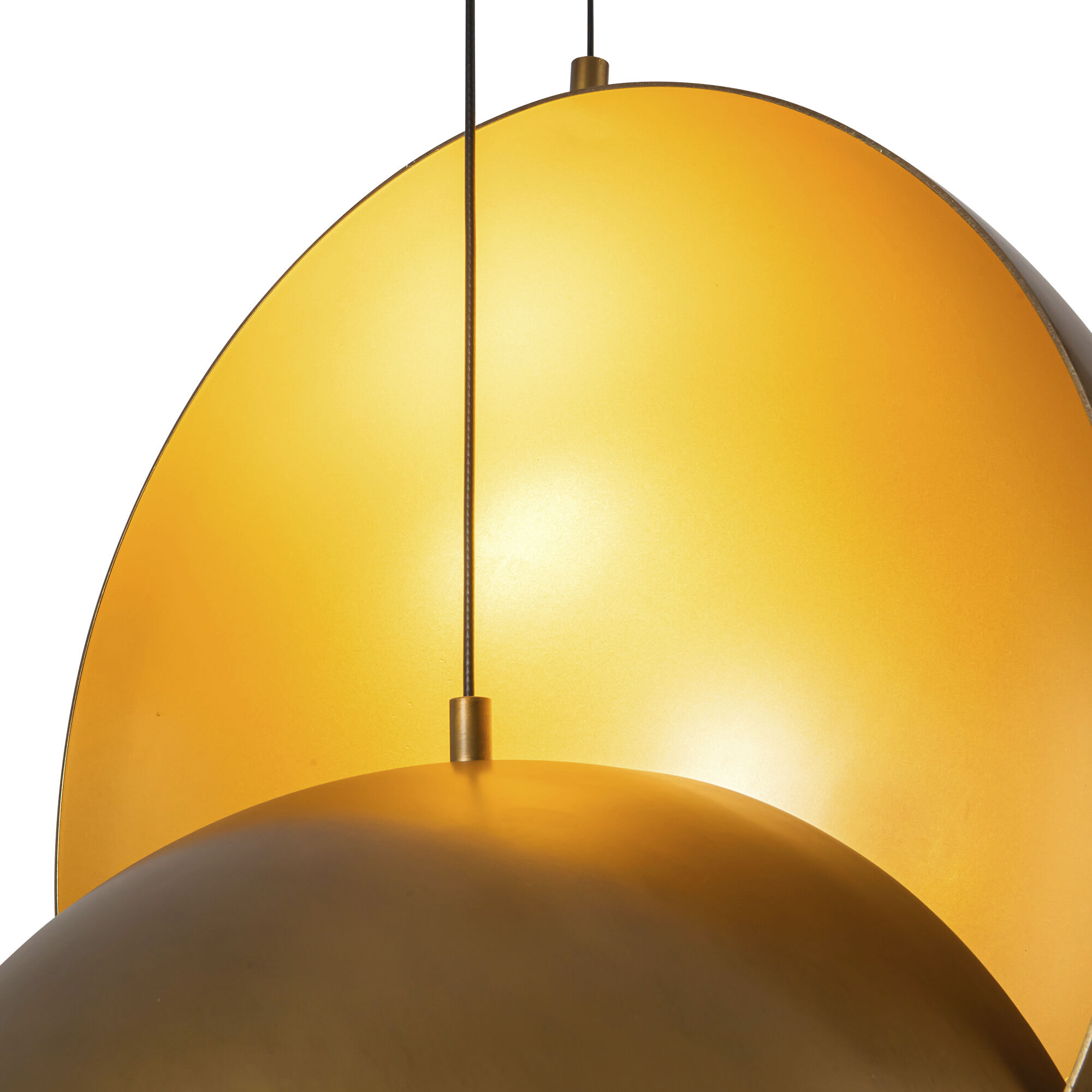 Void 15.75 inch Vintage Brass Pendant Ceiling Light