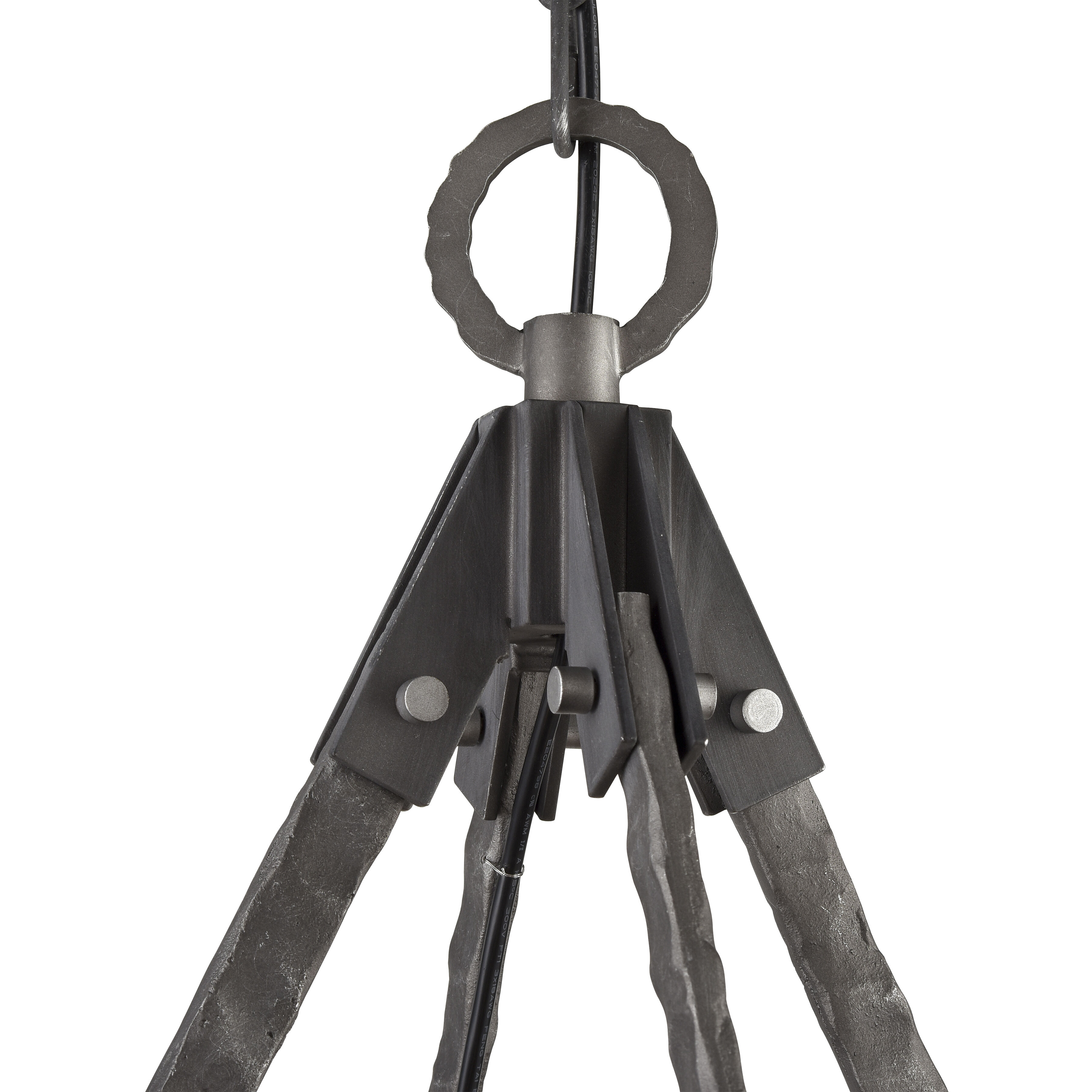 Harwell 8 Light 34.75 inch Antique Millwood Chandelier Ceiling Light