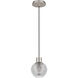 Waterford Circon LED 5 inch Polished Nickel Mini Pendant Ceiling Light