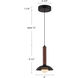 Alora Mood Arden LED 6 inch Brushed Gold Pendant Ceiling Light