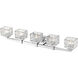 Rubicon LED 36 inch Chrome Vanity Wall Light