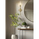 Esme 1 Light 6.75 inch Modern Gold Wall Sconce Wall Light