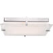 Matrix LED 12.2 inch Chrome Flush Mount Ceiling Light