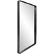 Steele 40 X 30 inch Black Mirror