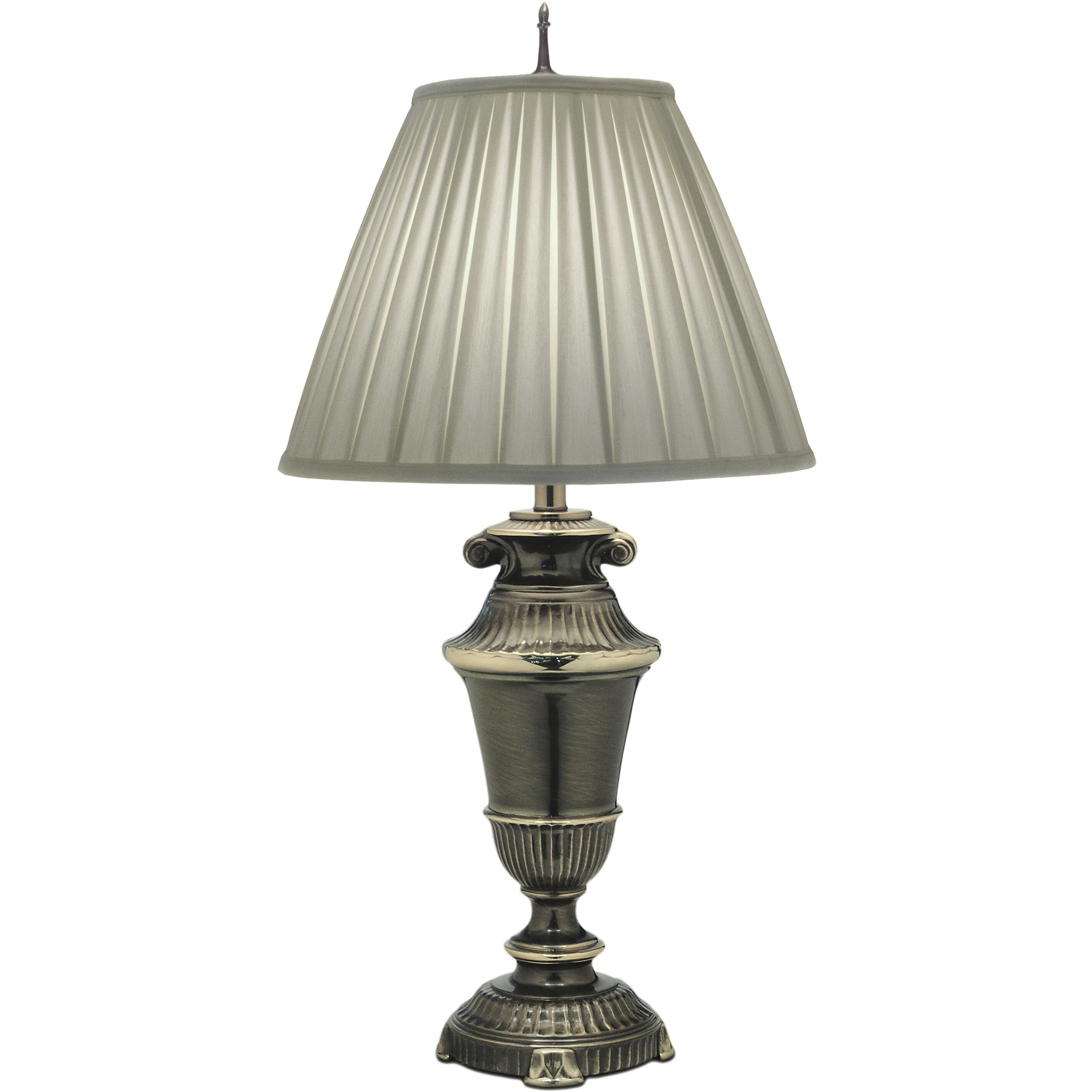 Ellie 33 inch 150.00 watt Roman Bronze Table Lamp Portable Light