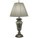 Ellie 33 inch 150.00 watt Roman Bronze Table Lamp Portable Light