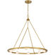 Terrell 8 Light 29.5 inch Luxe Gold Chandelier Ceiling Light