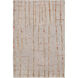 Shibui 36 X 24 inch Light Gray, Dark Brown, Dark Red Rug
