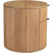 Theo 19 X 19 inch Natural Nightstand