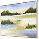 Soft Focus Green and Blue and White and Yellow Canvas, The Studio
