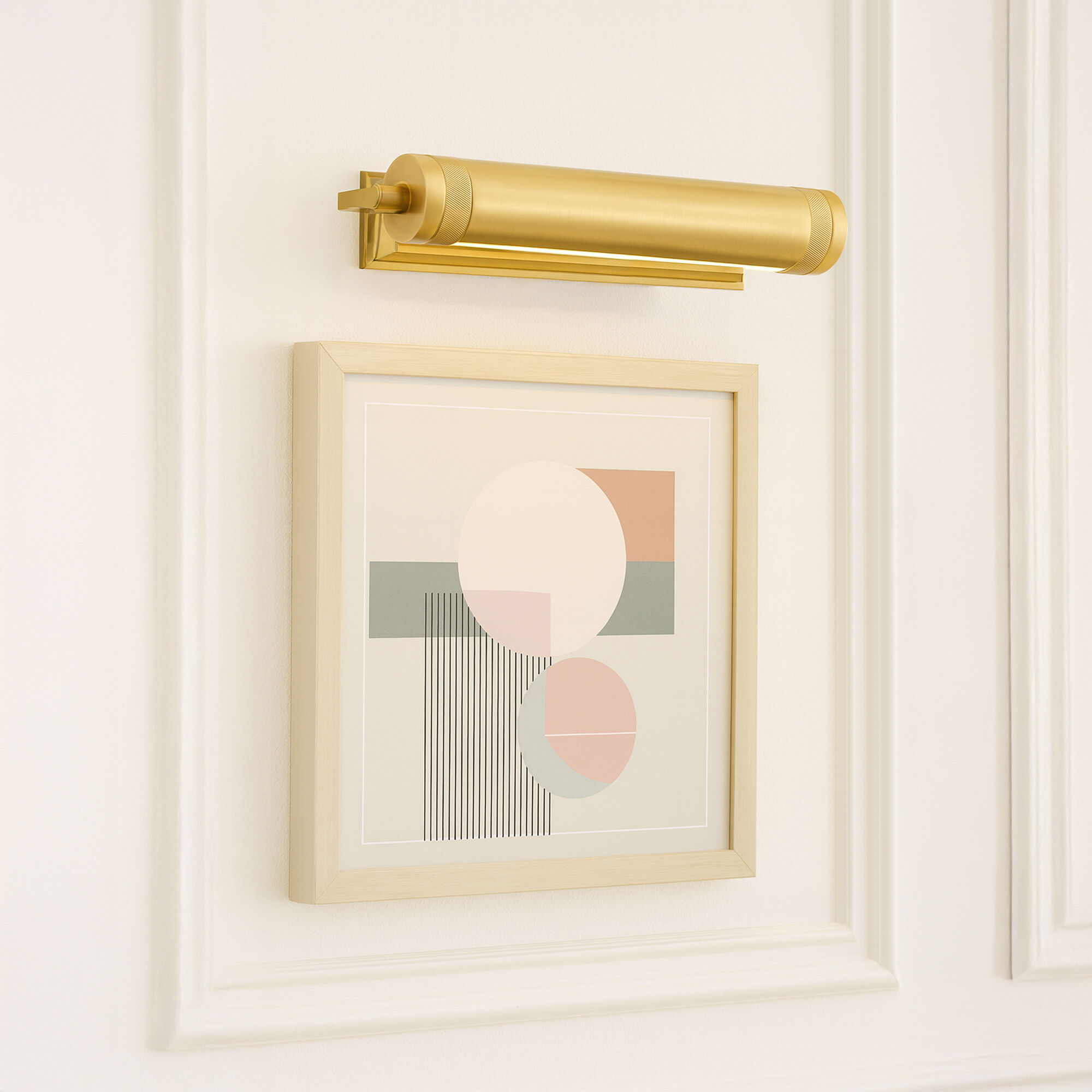 Wyatt 2 Light 18.5 inch Modern Brass Wall Sconce Wall Light