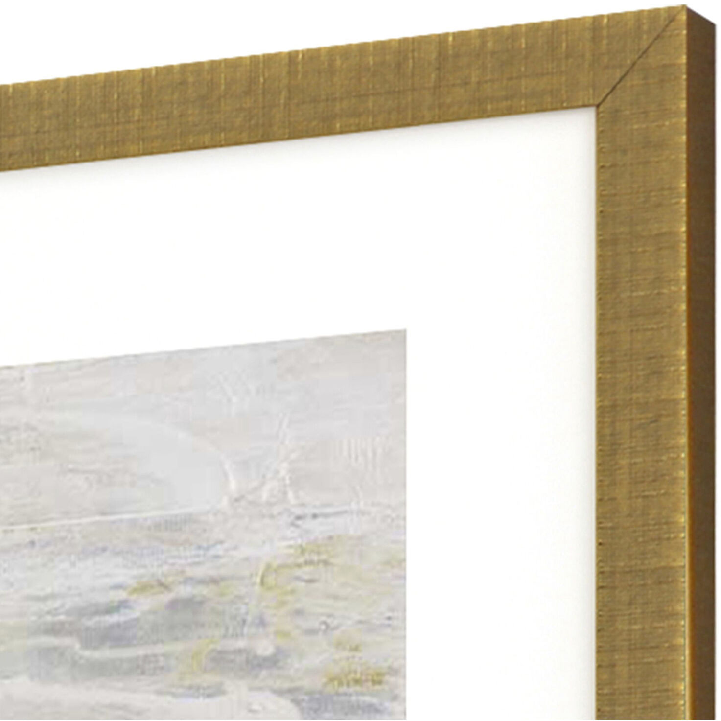 Oceania Blue and White Framed Art