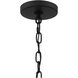 Calais 1 Light 10 inch Earth Black Mini Pendant Ceiling Light, Small