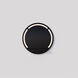Skylight Black LED Mirror