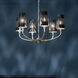 Adeena 6 Light 26.75 inch Classic Pewter Chandelier Ceiling Light
