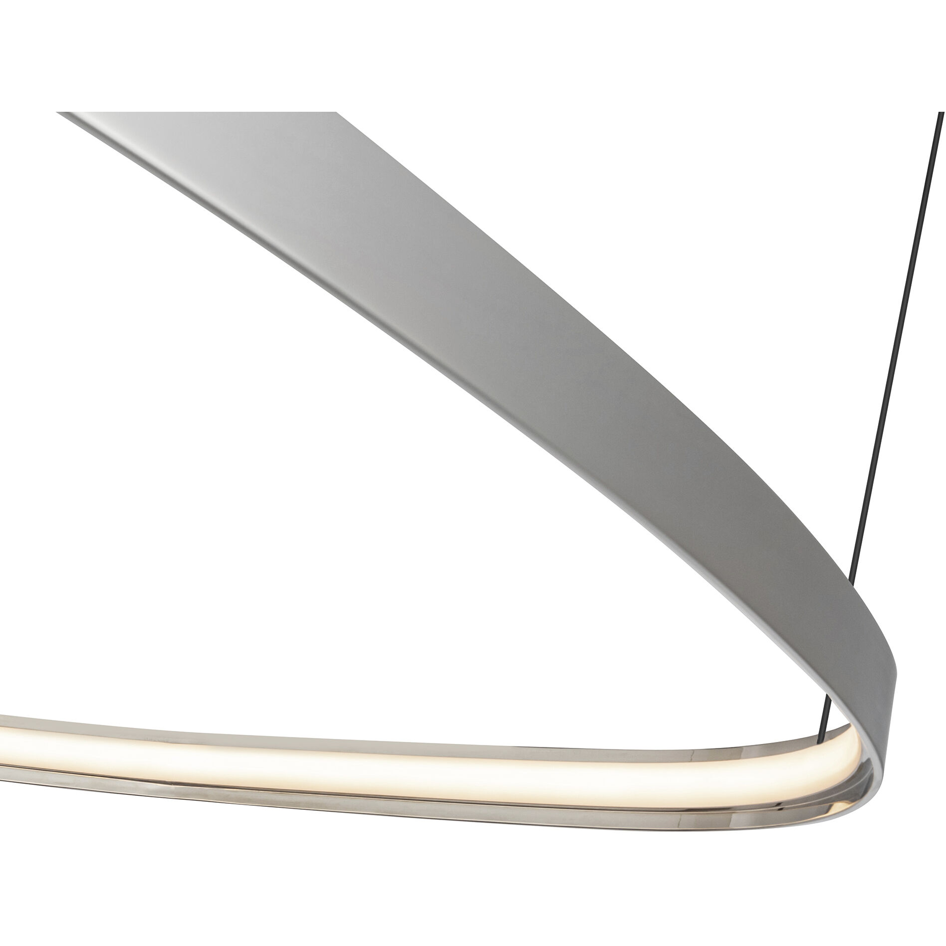 Yukon LED 39.25 inch Polished Nickel Pendant Ceiling Light