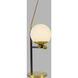 Artisan Collection/CHIANTI Series 21.75 inch 12 watt Antique Brass Table Lamp Portable Light
