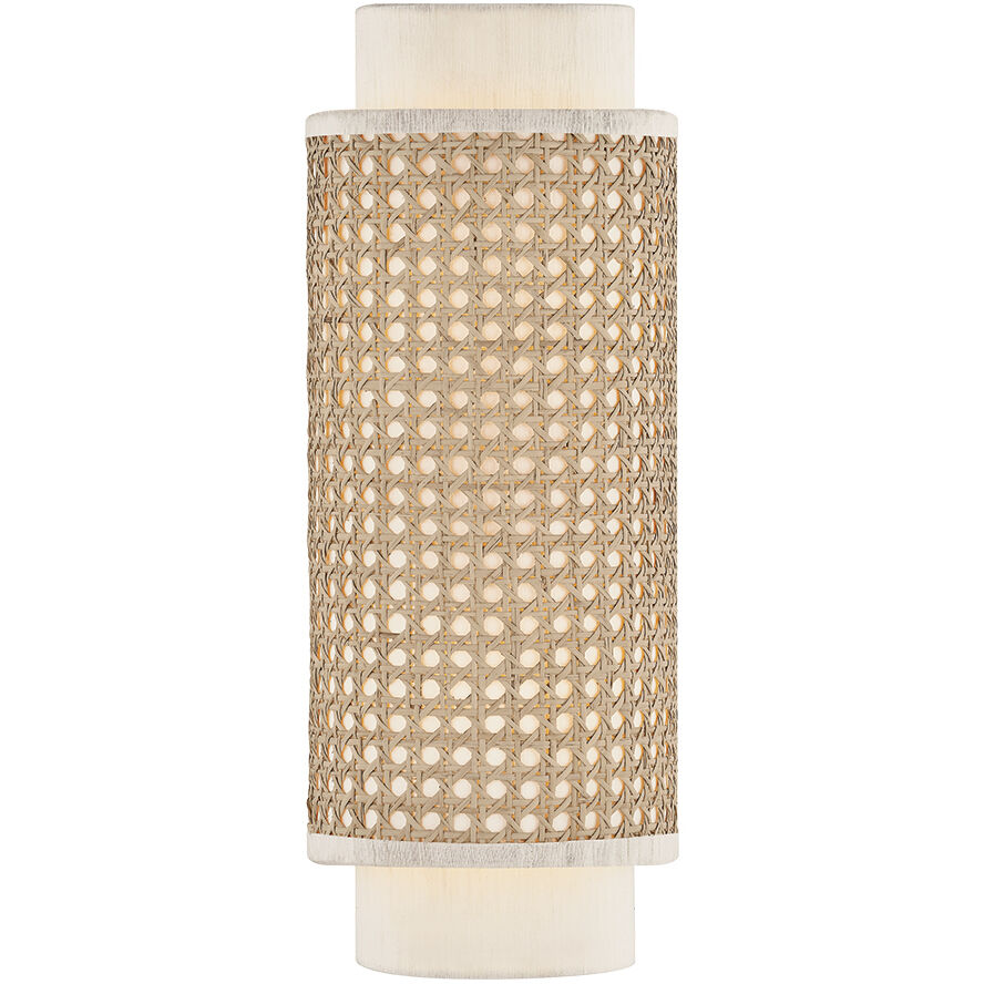 Tina 2 Light 6.25 inch Aged Brass Wall Sconce Wall Light