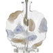 Lily 30 inch 100.00 watt Clear and Blue and Beige Table Lamp Portable Light