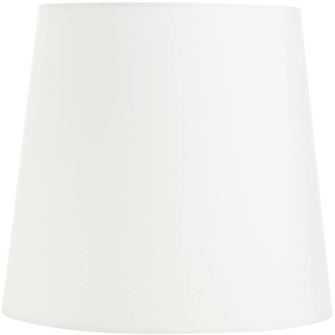 Fontana 32 inch 150 watt White and Antique Brass Lamp Portable Light