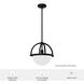 Wedgefield 1 Light 12.75 inch Matte Black Pendant Ceiling Light