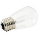 Pro Decorative Lamp Collection LED S14 Medium 1.40 watt 5500K Light Bulb