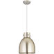 Newton Bell 1 Light 10 inch Satin Nickel Pendant Ceiling Light