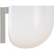 Christiane Lemieux Cheverny 2 Light 11.63 inch Polished Nickel Bath Sconce Wall Light