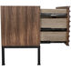 Arturo 36 X 21 inch Dark Walnut Console