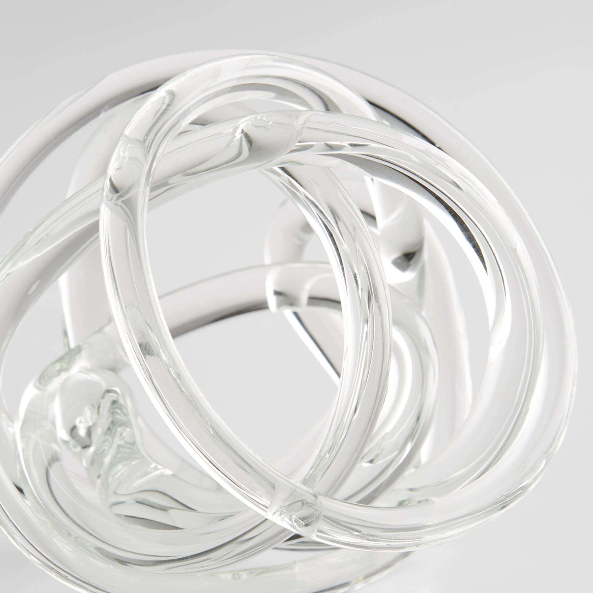 Knotty Clear Sphere, XL