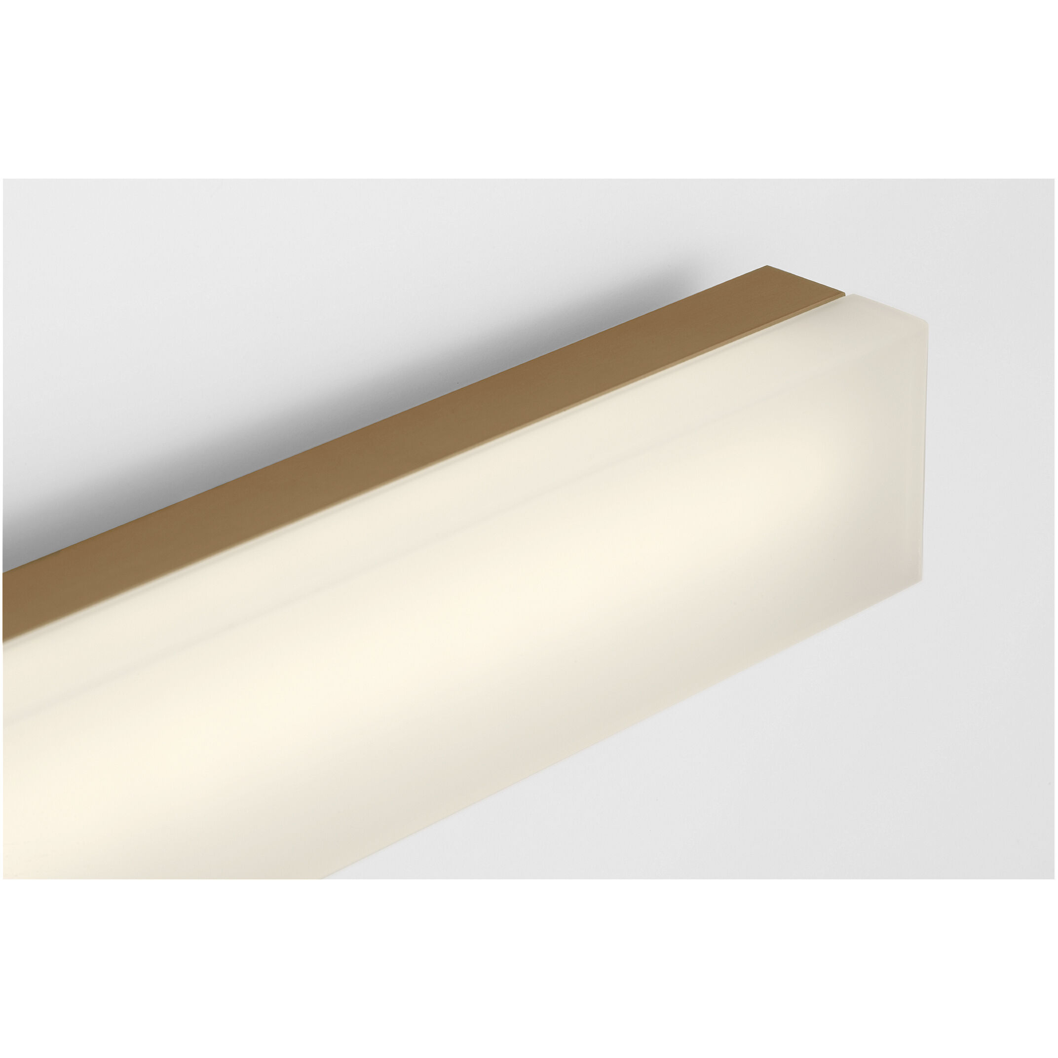 Fentress LED 24 inch Satin Brass Vanity Light Wall Light