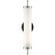 Latimer 1 Light 5 inch Polished Nickel Wall Sconce Wall Light, Barry Goralnick Collection