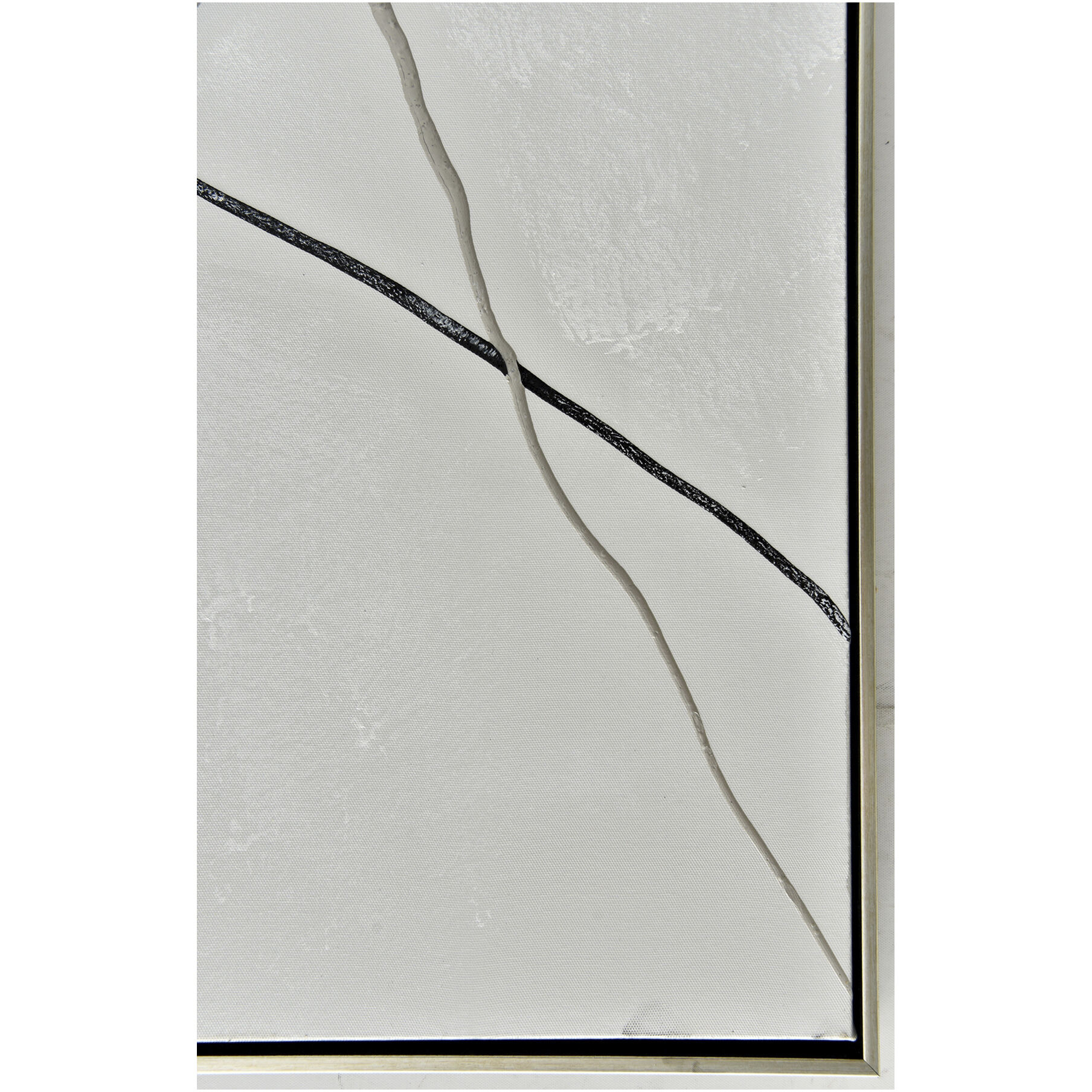 Gold Stone Abstract II 47 X 32 inch Painting