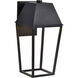 Colt LED 20 inch Matte Black Outdoor Wall Light