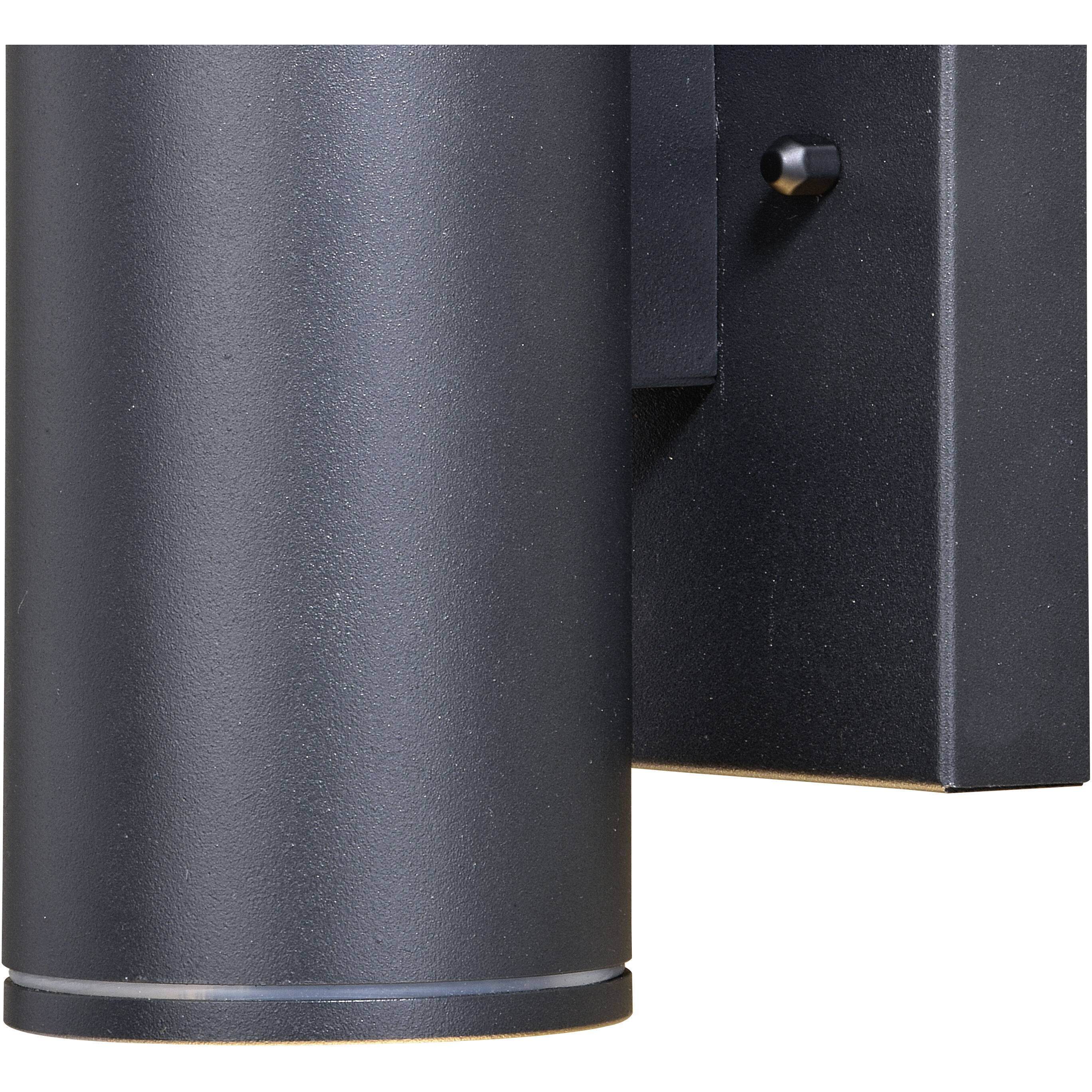 Chiasso Textured Black Outdoor Motion Sensor