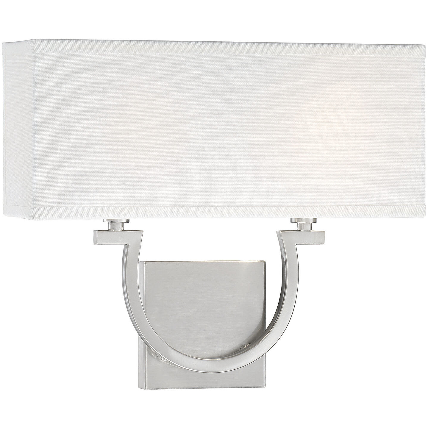 Rhodes 2 Light 14 inch Satin Nickel ADA Wall Sconce Wall Light, Essentials