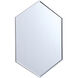 Eternity 34 X 24 inch Silver Wall Mirror