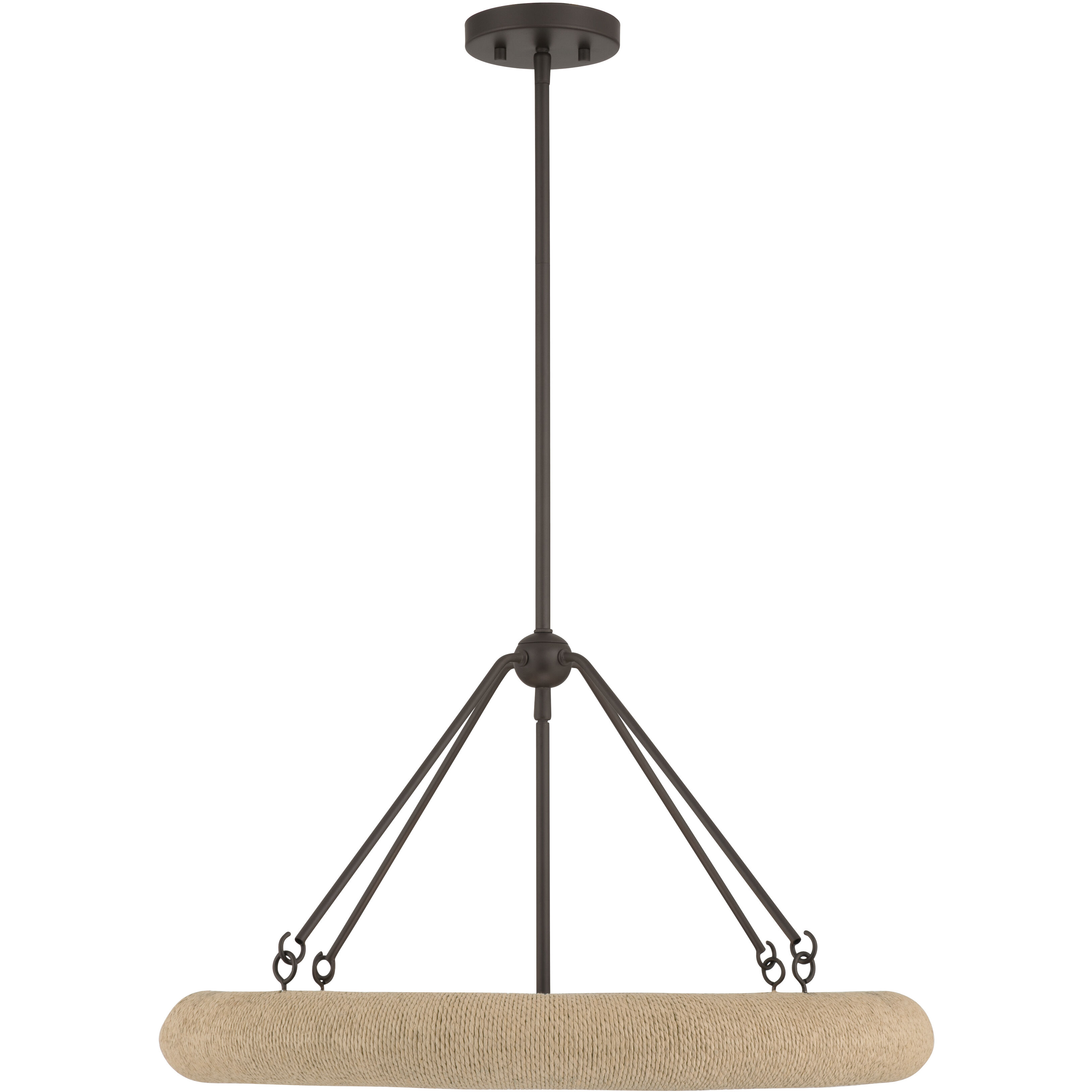 Aeris 5 Light 24 inch Dark Bronze Pendant Ceiling Light