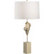 Gold Shell Wishes 29 inch 100.00 watt Gold Table Lamp Portable Light