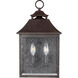 Sean Lavin Galena 2 Light 17 inch Sable Outdoor Wall Pocket Lantern