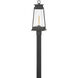 Arcadia 1 Light 21.75 inch Aged Copper Bronze Outdoor Post Mount Lantern