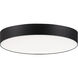Trim LED 7 inch Black Flush Mount Ceiling Light