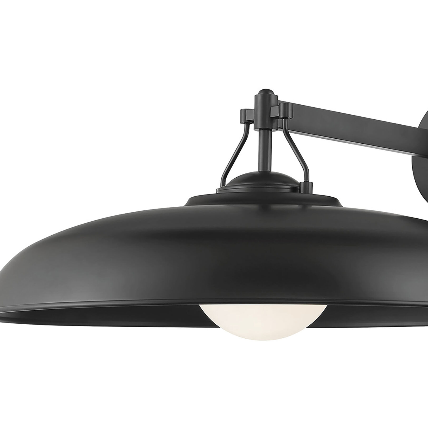 Great Outdoors Cameo Shores 1 Light 11.13 inch Coal Outdoor Wall Mount