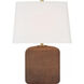 Amber Lewis Ruby 22.75 inch 15 watt Natural Terracotta Table Lamp Portable Light