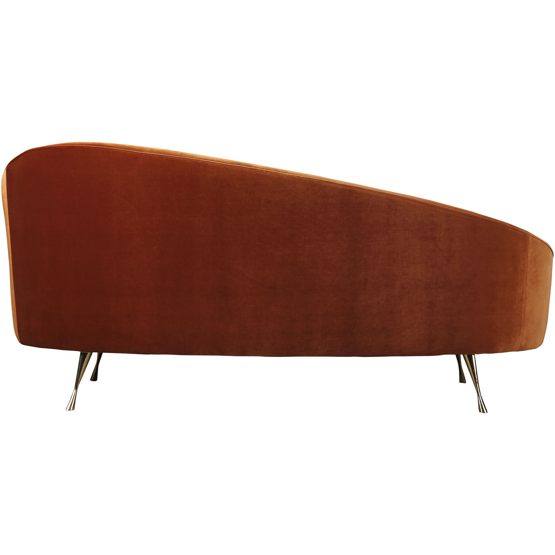 Abigail Orange Chaise