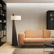 Obelisk 63 inch 9.00 watt Dark Walnut Floor Lamp Portable Light